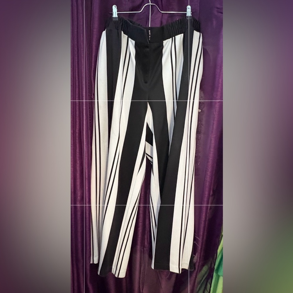 Elegant Black Pants by Ashley Stewart
